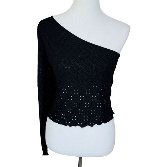 Good Luck Gem Tops - NWT Good Luck Gem One Shoulder Top Size Large